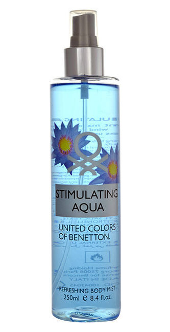 Benetton Stimulating Aqua Tělový sprej 250 ml pro ženy