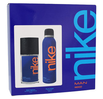 Nike Perfumes Indigo Man deospray 75 ml + deospray 200 ml