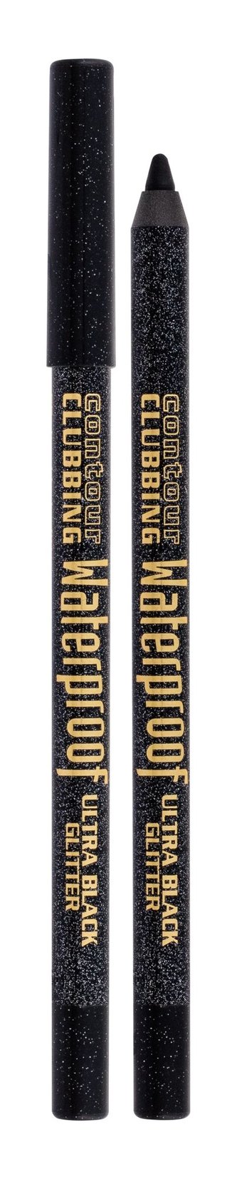 BOURJOIS Paris Contour Clubbing Tužka na oči 1,2 g 55 Ultra Black Glitter pro ženy