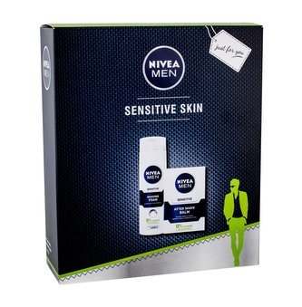 Nivea Men Sensitive balzám po holení 100 ml + pěna na holení 200 ml