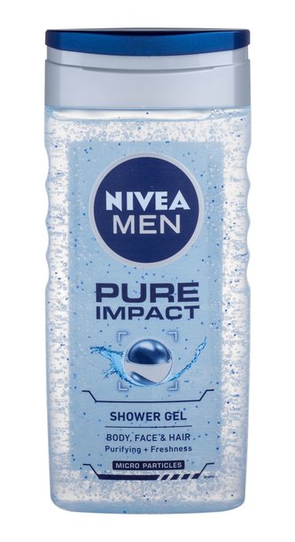 Nivea Men Pure Impact Sprchový gel 250 ml pro muže