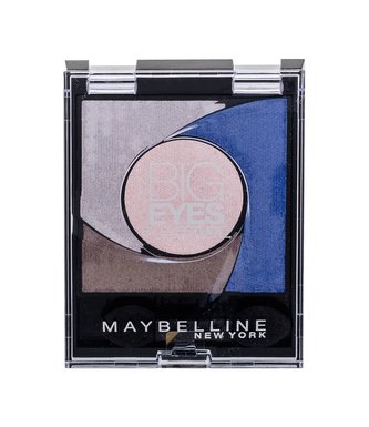 Maybelline Big Eyes Oční stín 3,7 g 04 Luminous Blue pro ženy