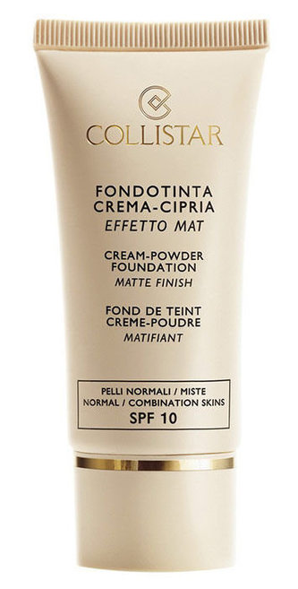 Collistar Cream-Powder Matte Finish Foundation Makeup SPF10 30 ml 4 Hazelnut pro ženy