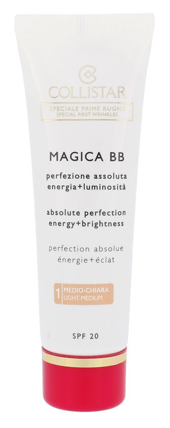 Collistar Special First Wrinkles BB krém Magica BB Absolute Perfection Cream SPF20 50 ml 1 Light Medium pro ženy