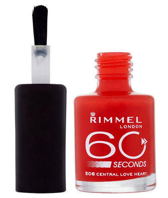 Rimmel London 60 Seconds Lak na nehty 8 ml 415 Instyle Coral pro ženy