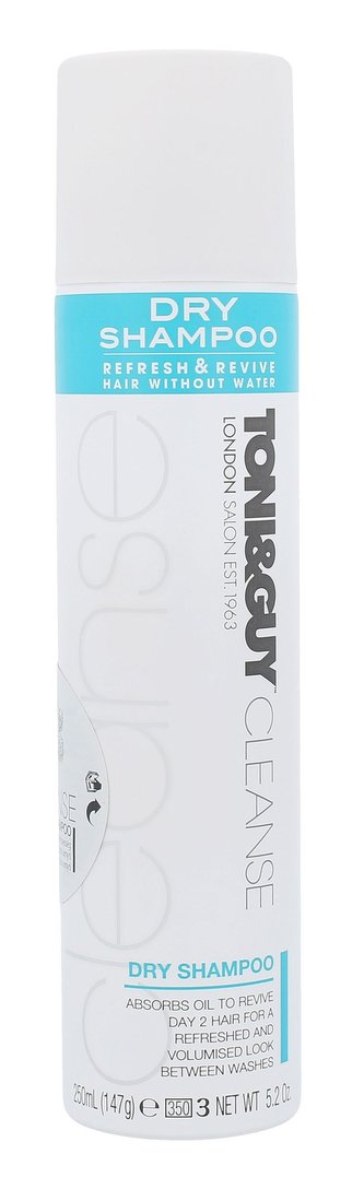 TONI&GUY Cleanse Suchý šampon 250 ml pro ženy