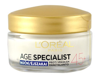 L´Oréal Paris Age Specialist Noční pleťový krém 45+ 50 ml pro ženy