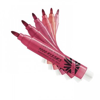 Rimmel London 1000 Kisses Rtěnka Lip Tint & Balm 6 g 500 Unstopabble Red pro ženy