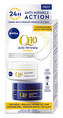 Nivea Q10 Power denní pleťový krém SPF15 50 ml + noční pleťový krém 50 ml