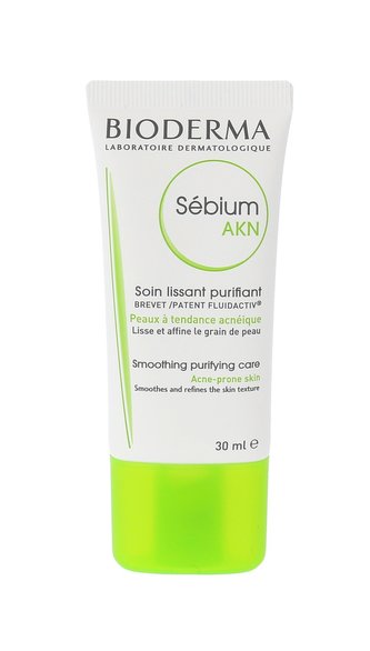 BIODERMA Sébium Denní pleťový krém AKN Smoothing Purifying Care 30 ml pro ženy