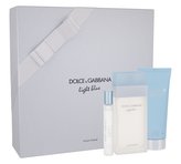 Dolce&Gabbana Light Blue toaletní voda 100 ml + tělový krém 100 ml + toaletní voda 7,4 ml