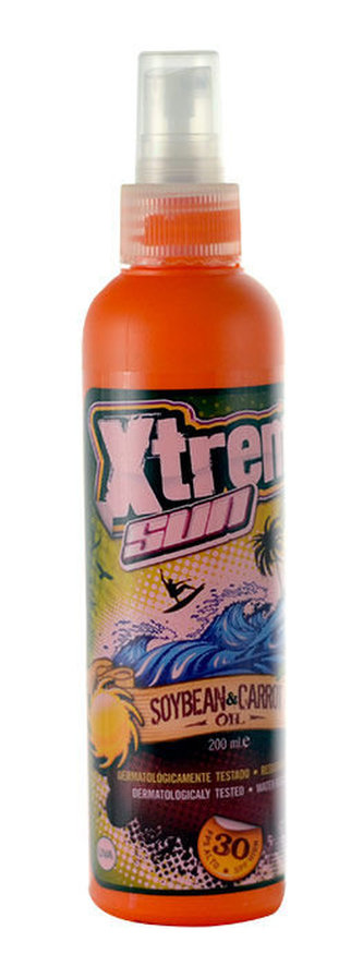Diet Esthetic Xtreme Sun Opalovací přípravek na tělo Soybean and Carrot Oil SPF 30 200 ml pro ženy