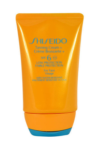 Shiseido Anti-Aging Suncare Opalovací přípravek na obličej Tanning Cream N SPF6 50 ml pro ženy