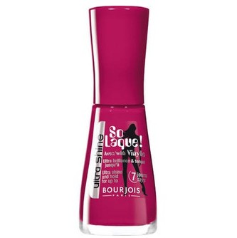 BOURJOIS Paris So Laque Lak na nehty Ultra Shine 10 ml 23 Fuchsia Hype pro ženy