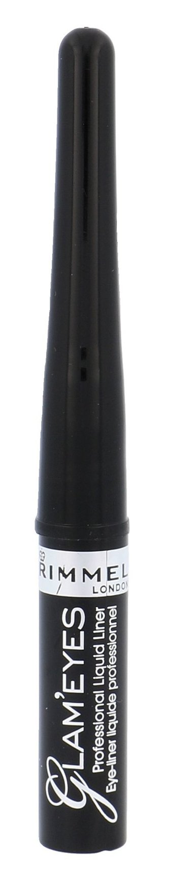 Rimmel London Glam Eyes Oční linka 3,5 ml 001 Black Glamour pro ženy
