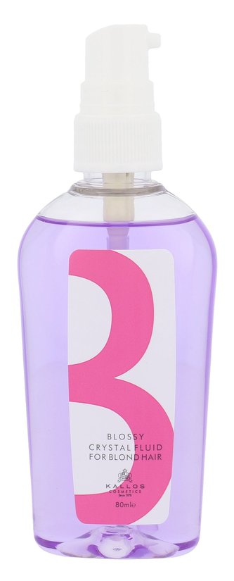 Kallos Cosmetics Blossy Sérum na vlasy Crystal Fluid 80 ml pro ženy