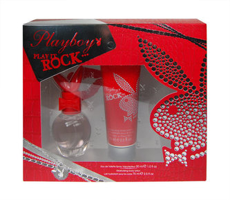 Playboy Play It Rock For Her toaletní voda 30 ml + tělové mléko 75 ml