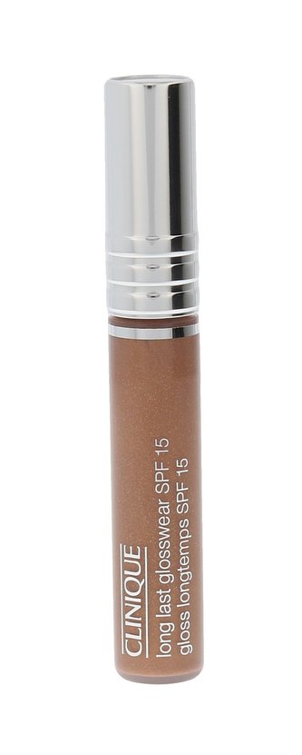 Clinique Long Last Glosswear Lesk na rty 6 ml 03 Knockout Nude SPF15 pro ženy Clinique Long Last Glosswear Lesk na rty 6 ml 03 Knockout Nude SPF15 pro ženy