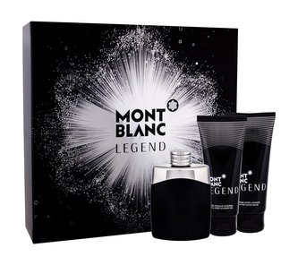 Montblanc Legend toaletní voda 100 ml + balzám po holení 100 ml + sprchový gel 100 ml