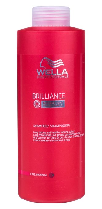 Wella Brilliance Šampon Normal Hair 1000 ml pro ženy