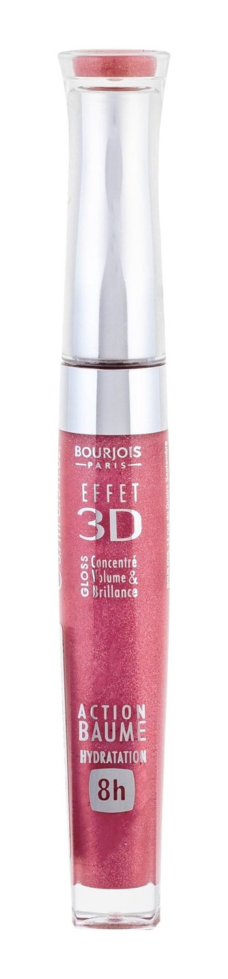 BOURJOIS Paris 3D Effet Lesk na rty 5,7 ml 03 Brown Pink pro ženy
