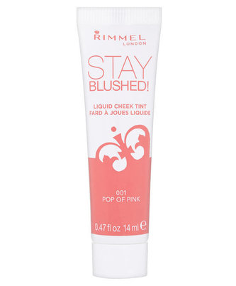 Rimmel London Stay Blushed! Tvářenka Liquid Cheek Tint 14 ml 004 Sunkissed Cherry pro ženy
