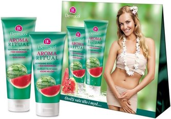 Dermacol Aroma Ritual sprchový gel Refreshing Shower Gel 250 ml + tělové mléko Refreshing Body Lotion 200 ml