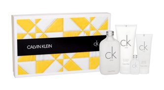 Calvin Klein CK One toaletní voda 200 ml + tělové mléko 200 ml + sprchový gel 100 ml + toaletní voda 15 ml