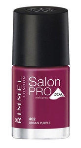 Rimmel London Salon Pro Lak na nehty 12 ml 402 Urban Purple pro ženy