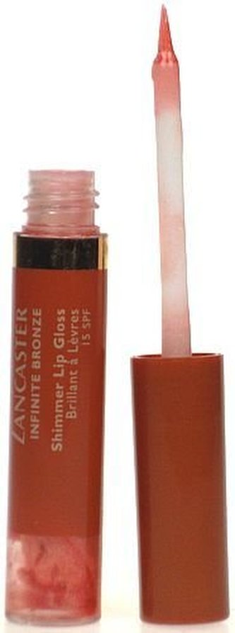 Lancaster Infinite Bronze Lesk na rty SPF15 8,5 ml 202 Soft Orange pro ženy