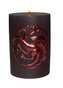 Vyřezávaná svíčka Game of Thrones - Targaryen