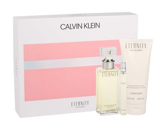Calvin Klein Eternity parfémovaná voda 100 ml + tělové mléko 200 ml + parfémovaná voda 10 ml