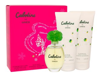 Gres Cabotine toaletní voda 100 ml + tělové mléko 200 ml + sprchový gel 200 ml