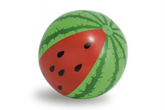 nafukovací míč vodní meloun, 107 cm