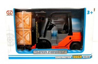 Vysokozdvižný vozík s krabicemi plast 23cm na setrvačník v krabici 28x17x12cm