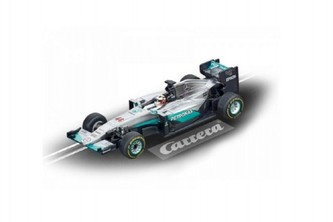 Auto k autodráze Carrera GO!!! formule Mercedes F1 WO7 Hybrid L. Hamilton 12cm na kartě