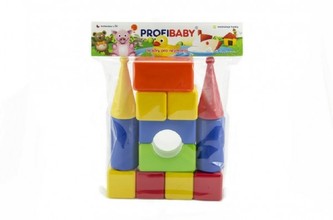 Kostky maxi plast 13ks v sáčku 36x44x8cm