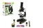Mikroskop s doplňky plast 21cm na baterie se světlem v krabici 8+