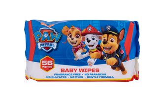 Nickelodeon Paw Patrol Čisticí ubrousky Baby Wipes 56 ks pro děti