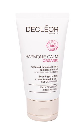 Decleor Harmonie Calm Denní pleťový krém Organic 50 ml Cream & Mask pro ženy Decleor Harmonie Calm Denní pleťový krém Organic 50 ml Cream & Mask pro ženy