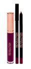 Makeup Revolution London Retro Luxe lesk na rty 5,5 ml + konturovací tužka na rty 1 g