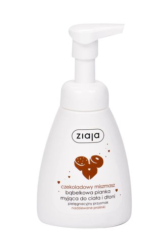 Ziaja Chocolate Mix Tekuté mýdlo Hands & Body Foam Wash 250 ml pro ženy
