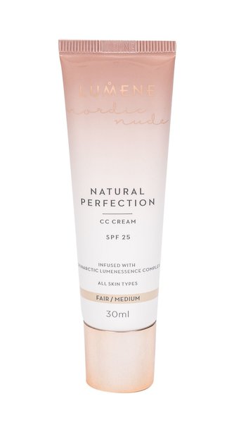 Lumene Nordic Nude CC krém Natural Perfection 30 ml Fair/Medium SPF25 pro ženy