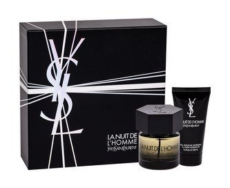 Yves Saint Laurent La Nuit De L´Homme toaletní voda 60 ml + sprchový gel 50 ml