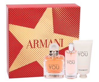 Giorgio Armani Emporio Armani parfémovaná voda 50 ml + parfémovaná voda 15 ml + krém na ruce 50 ml