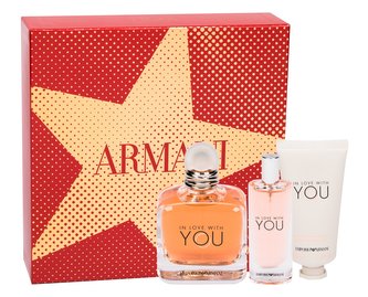 Giorgio Armani Emporio Armani parfémovaná voda 100 ml + parfémovaná voda 15 ml + krém na ruce 50 ml