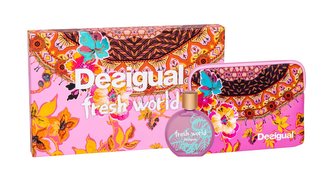 Desigual Fresh World toaletní voda 100 ml + kosmetická taška
