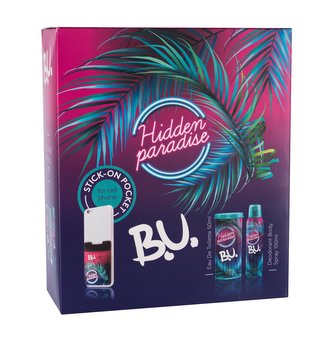 B.U. Hidden Paradise toaletní voda 50 ml + deodorant 150 ml + samolepka na mobil 1 ks