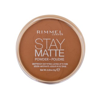 Rimmel London Stay Matte Pudr 14 g 040 Honey pro ženy Rimmel London Stay Matte Pudr 14 g 040 Honey pro ženy