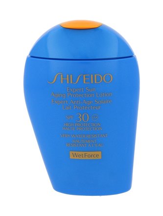 Shiseido Expert Sun Opalovací přípravek na tělo Aging Protection Lotion 100 ml SPF30 pro ženy Tester